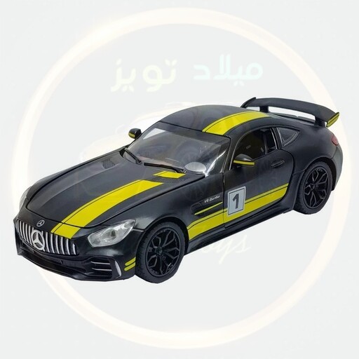 ماشین فلزی بنز AMG GT دودزا چه ژی میلاد تویز ارسال رایگان