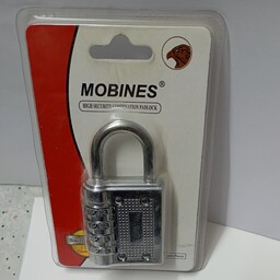 قفل رمزی   MOBINES      به ابعاد 8در4سانتیمتر