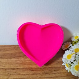 قالب سیلیکونی قلب پشت تخت -قالب قلب- قالب شکلات و پاستیل- گیفت قلب