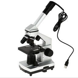 میکروسکوپ زیستی 1280برابر  با قابلیت ثبت فیلم و عکس و کیف حمل
