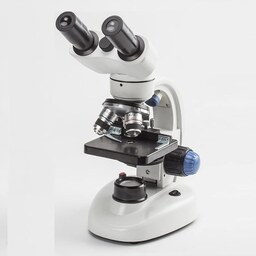 میکروسکوپ دوچشمی دانش آموزی با لنز آزمایشگاهی 1000X با کیف حمل