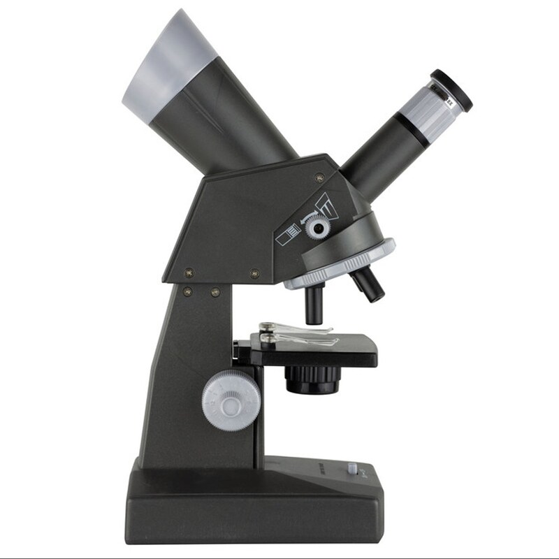 میکروسکوپ دانش آموزی مانیتور دار 1000برابر به همراه نمونه آماده و ست تشریحات