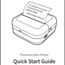 پرینتر و چاپگر کوچک بلوتوثی Phomemo M02X Mini  Bluetooth Pocket Printer