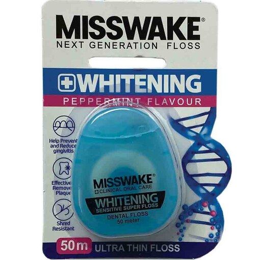 نخ دندان میسویک  whitening بسته 2 عدد