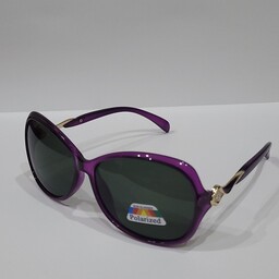 عینک آفتابی زنانه sun glasses رنگ بنفش polarized uv400