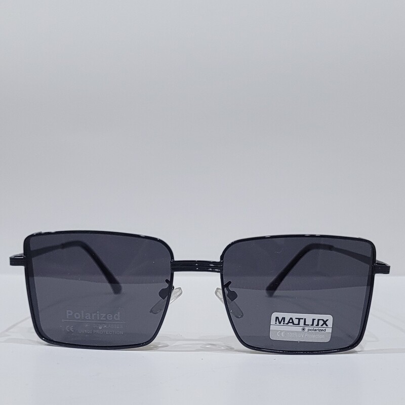 عینک آفتابی مردانه ماتریکس رنگ مشکی polarized uv400
