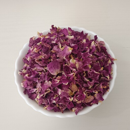 گل محمدی خشک بسته 50 گرمی (گلبرگ) خوش عطر و رنگ