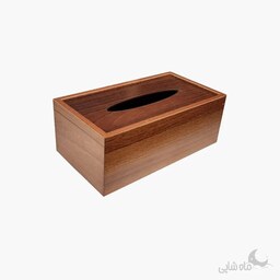 جعبه دستمال کاغذی رایکا مدل چوبی