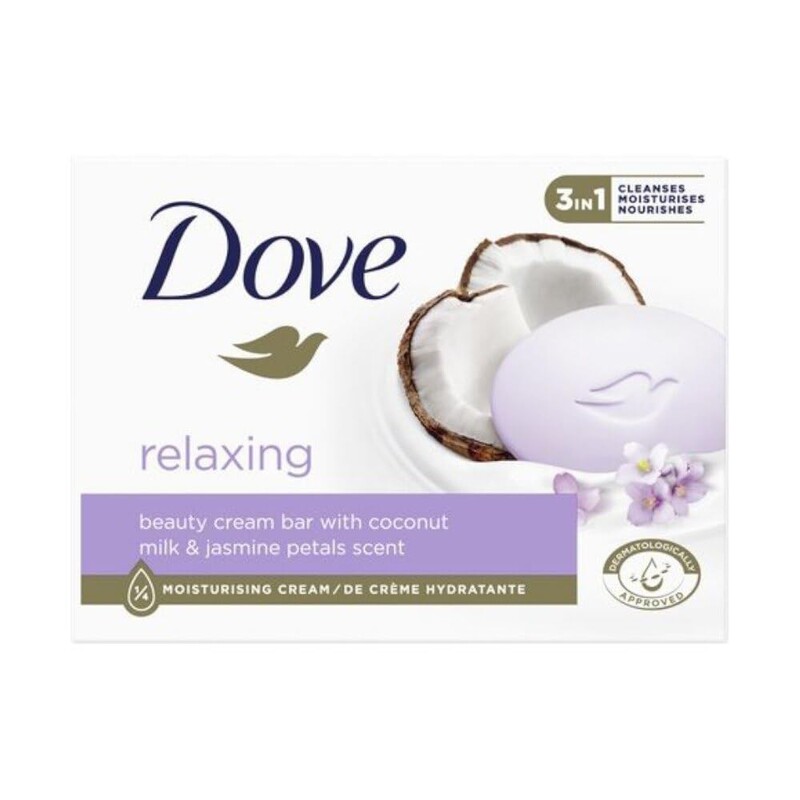 صابون داو Dove با رایحه شیر نارگیل و گل یاس حجم 90 گرم