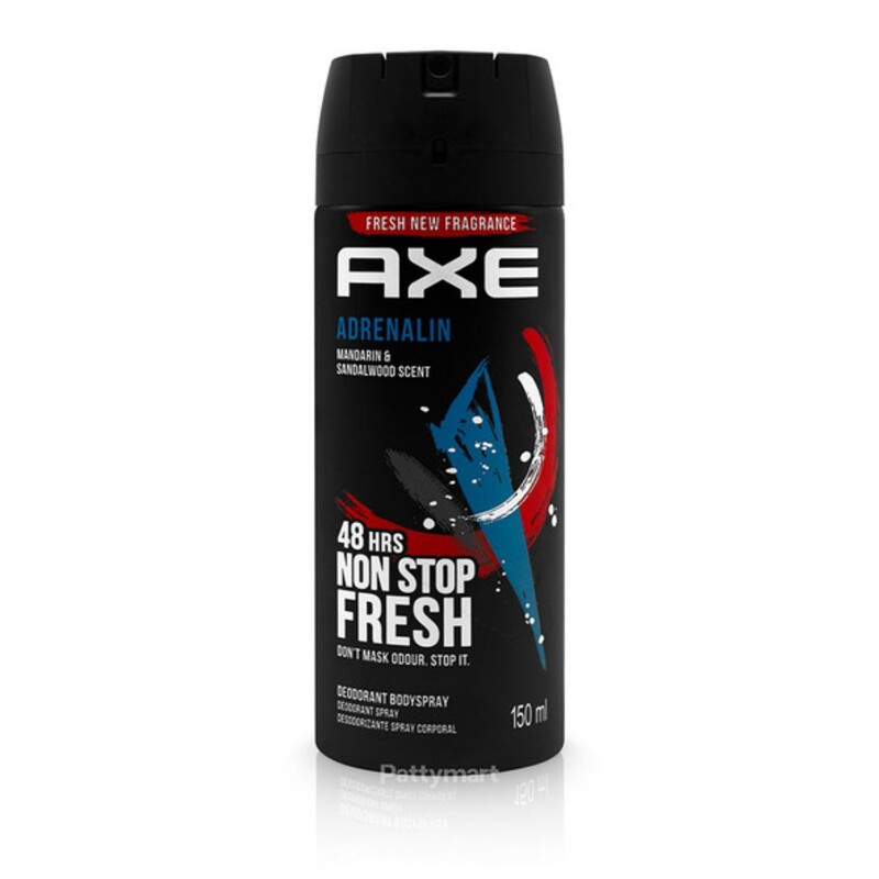 اسپری ضد تعریق مردانه آکس AXE مدل Adrenalin حجم 150 میل
