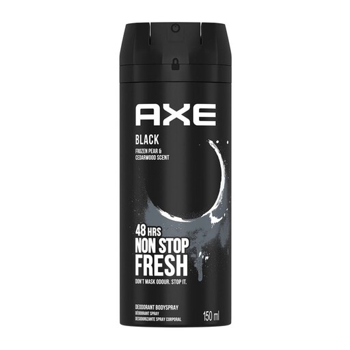 اسپری ضد تعریق مردانه اکس AXE مدل Black حجم 150 میل