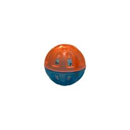توپ پلاستیکی زنگوله دار مخصوص پت،سایز متوسط، پسکرایه(هزینه ارسال با مشتری می باشد)، ارسال رنگ  به صورت رندوم