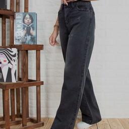 شلوار جین بگ زغالی زنانه جین اصلی باکیفیت سایز 36 تا 48 خوشپوش شیک ضمانت مرجوعی و تعویض قیمت استثنایی ارسال رایگان فوری 