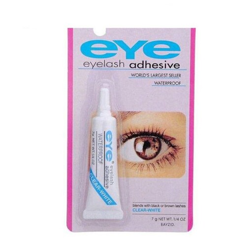 چسبمژه مصنوعی مشکی تیوپی 7 گرم برند eye اصل انواع مژه ریسه ای فیشر کینگ کایلی چسب مژه کاشت موژه هیدن 3d 5d طبیعی موجوده