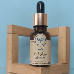 روغن لیمو خالص و طبیعی اولینا(روشن کننده پوست لک صورت ضد جوش اکنه لک )20ml