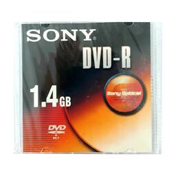 مینی دی وی دی Mini DVD - R سونی 1.4GB قابدار باسلفون