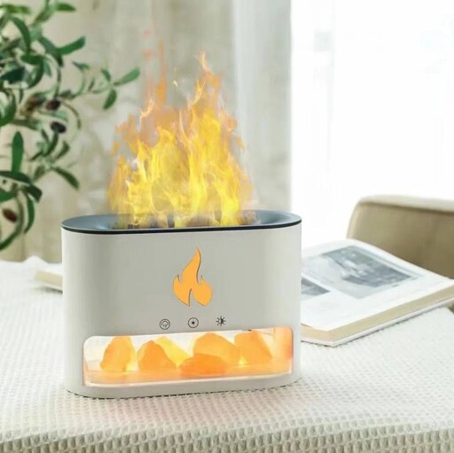 دستگاه بخور سرد و رطوبت ساز salt lamp aroma diffuser