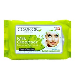 دستمال مرطوب تخصصی شیر پاک کن کامان