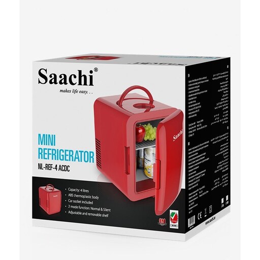 یخچال سفری ساچی مدل Saachi NL-REF-4ADCD