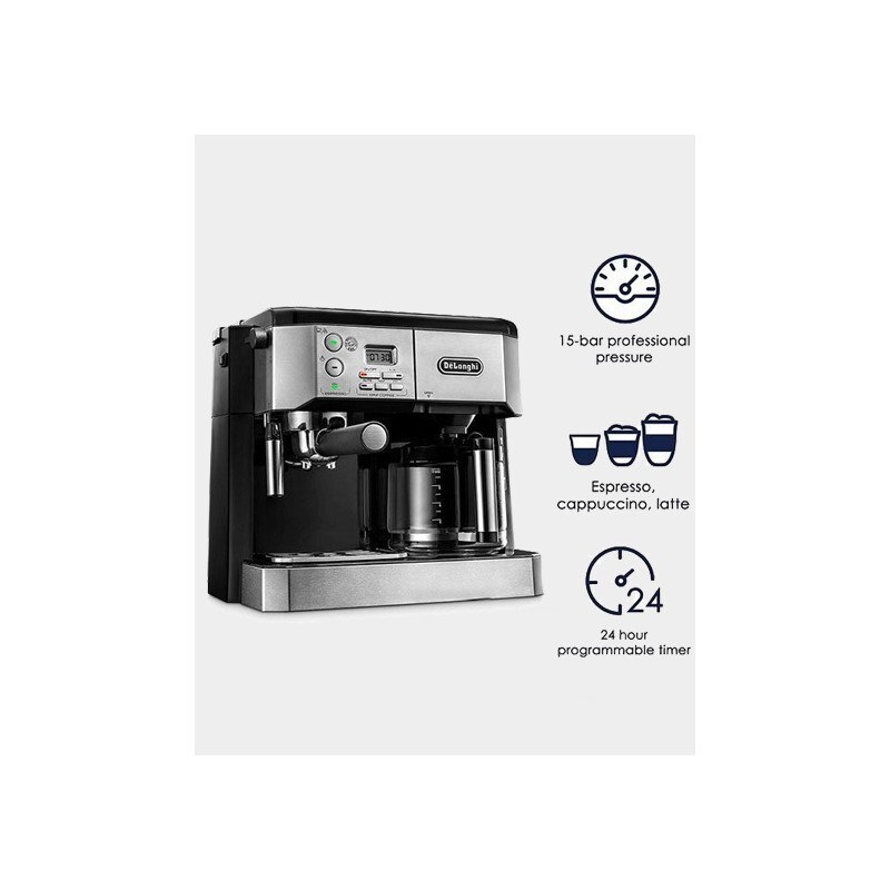 اسپرسو ساز دلونگی مدل Delonghi Espresso Maker Model BCO421S