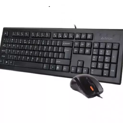 کیبورد و ماوس ای فورتک مدل KR-8570FXS ا A4TECH KR-8570FXS Wired Keyboard and Mouse