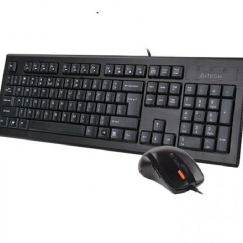 کیبورد و ماوس ای فورتک مدل KR-8570FXS ا A4TECH KR-8570FXS Wired Keyboard and Mouse