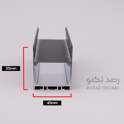 پروفیل آلومینیوم ( کد41) شاخه 3متری چراغ خطی(لاینر)