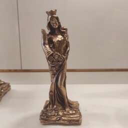مجسمه الهه ثروت مجسمه ملکه ثروت رزینی کد 03