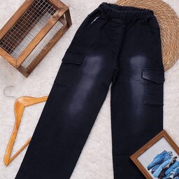 شلوار طرح لی کارگو پنج جیب مناسب سایز 75 تا 95 