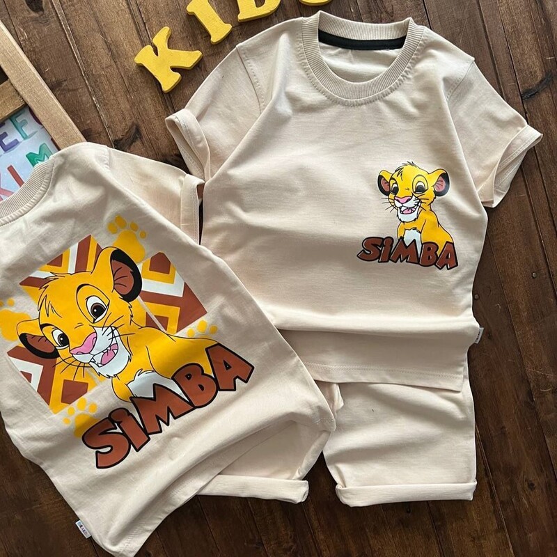 لباس بچگانه تیشرت شلوارک Simba