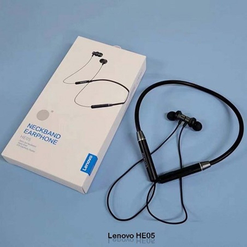 هدفون بی سیم لنوو مدل HE05 اصل ا Lenovo HE05 Wireless Headphones Org