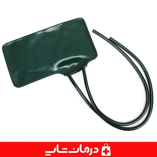 کاف لاستیکی فشارسنج عقربه ای کاف لاستیکی 2 شیلنگ سبز درمان شاپ فروشگاه اینترنتی کالا پزشکی درمانی تجهیزاتپزشکی طبی403014