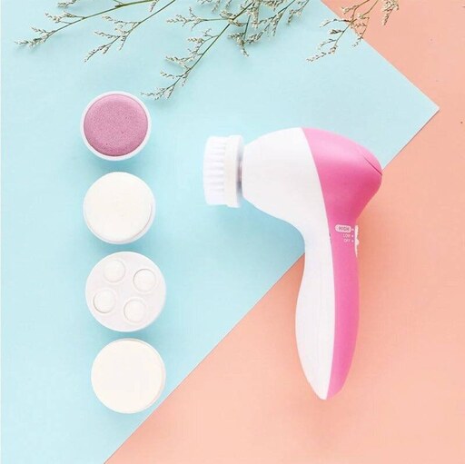 دستگاه ماساژور و فیس براش 5 کاره Beauty Care Massager