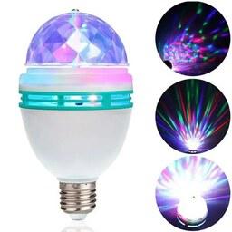 لامپ LED رقص نور چرخان - لامپ ال ای دی رقص نور گردان