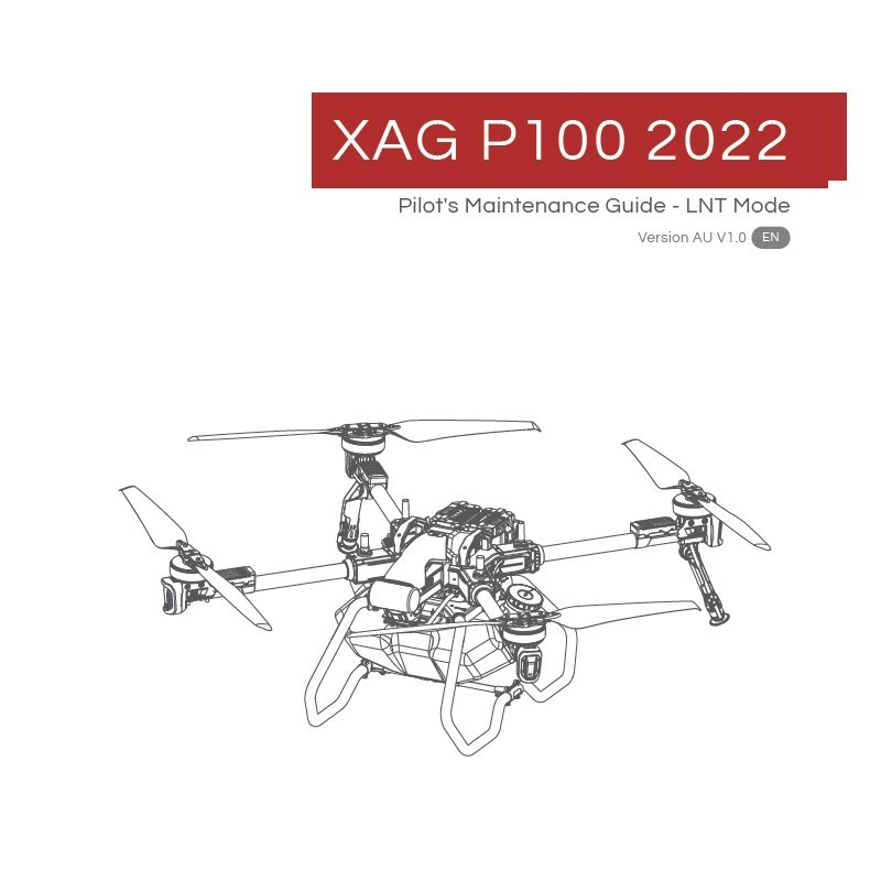 فایل دفترچه راهنمای استفاده از پهپاد XAG مدل P100