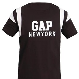 تیشرت مردانه مشکی مدل GAP Newyork دوسایز 2 ایکس و 3 ایکس لارج