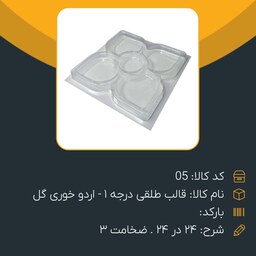 قالب طلقی گل pvc درجه 1 مناسب سنگ مصنوعی 