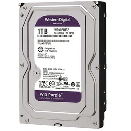 هارد دیسک اینترنال وسترن دیجیتال مدل Purple WD10PURZ ظرفیت 1 ترابایت با گارانتی اصلی
