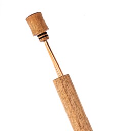 زنبورک لبی کوک شده حرفه ای دست ساز به همراه غلاف چوبی