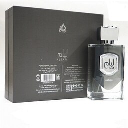 ادکلن مردانه و زنانه لطافه مدل لیام خاکستری(مشابه گریس چارنل و هوم اینتنس)  Liam Lattafa Perfumes