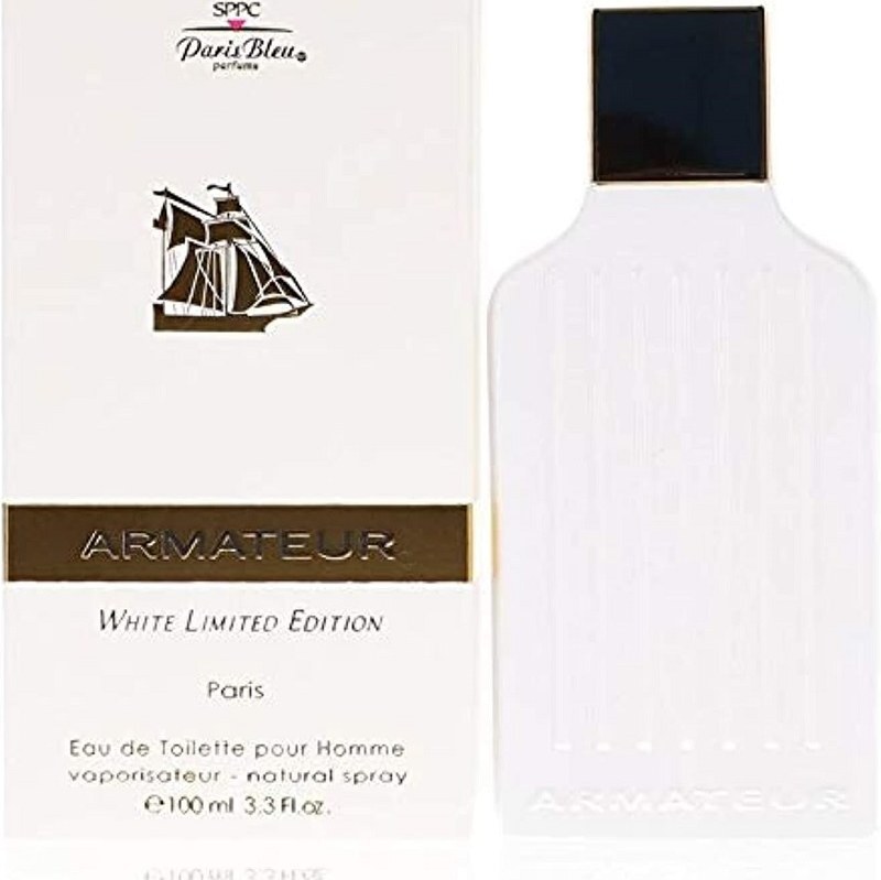 ادکلن آرماتور وایت لیمیتید ادیشن برند پاریس بلو Armateur White Limited Edition