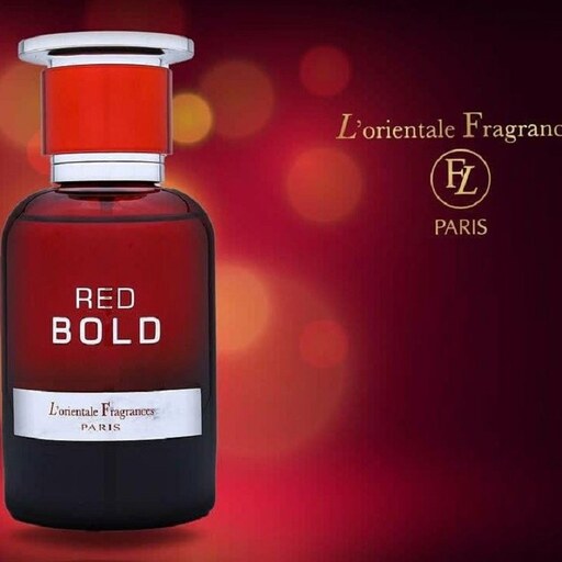 دکانت 5 میل ادکلن لورینتال فرگرانسس پاریس رد بولد Lorientale Fragrances Red Bold (مشابه باکارات رژ قرمز)