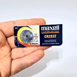 باتری سکه ای مکسل Maxell مدل CR2032 مناسب برای سوییچ و ریموت خودرو