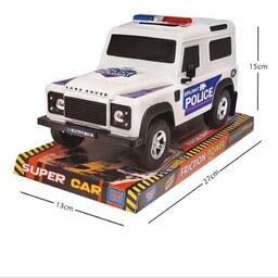 ماشین لندرور  سافاری رنگی و پلیس قدرتی وکیوم مدل درج 95123