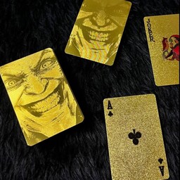 کارت بازی مدل جوکر طلایی