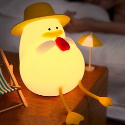 چراغ خواب سیلیکونی فانتزی مدل اردک