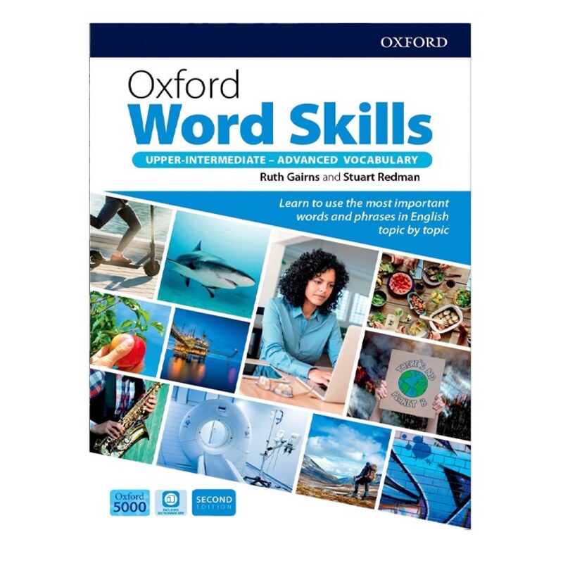 کتاب آکسفورد ورد اسکیلز سطح پیشرفته ویرایش دوم Oxford Word Skills upper intermediate Advanced Second Edition
