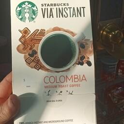 قهوه فوری استارباکس کلمبیا ساشه 50 عددی