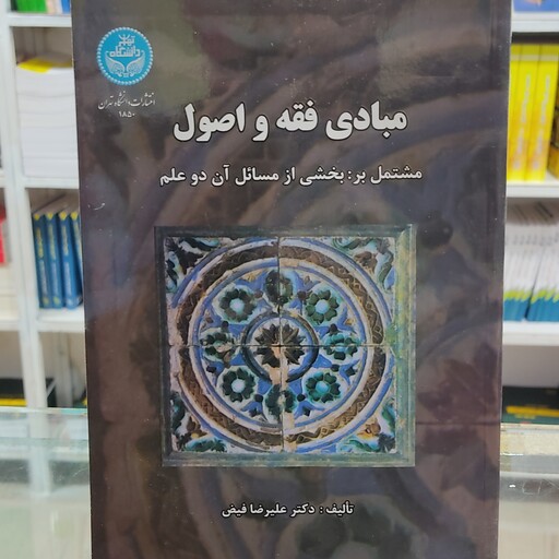 کتاب مبادی فقه و اصول (مشتمل بر بخشی از مسائل آن دو عالم )علیرضا فیض 