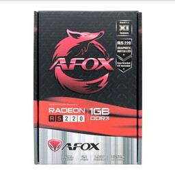 کارت گرافیک AMD Radeon R5 220 1Gb برند Afox با 18 ماه گارانتی